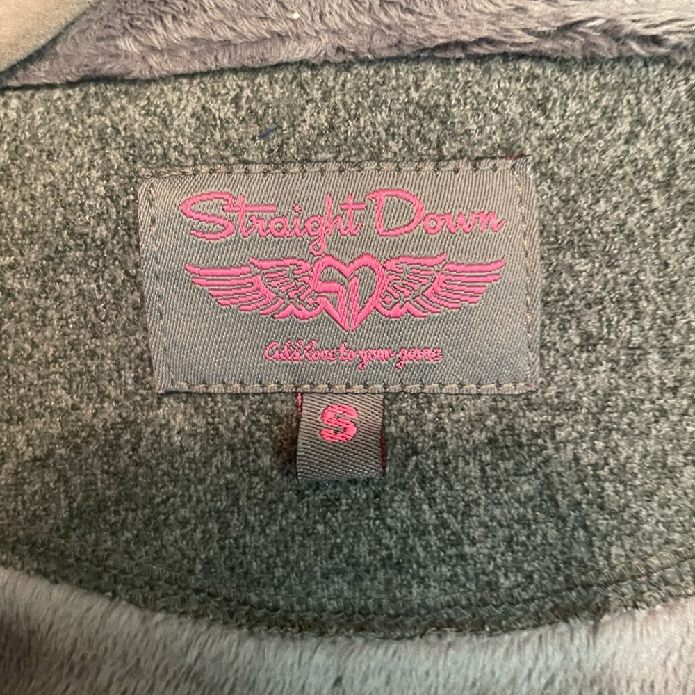 Straight Down Women’s Gray Jacket (S) - image 4